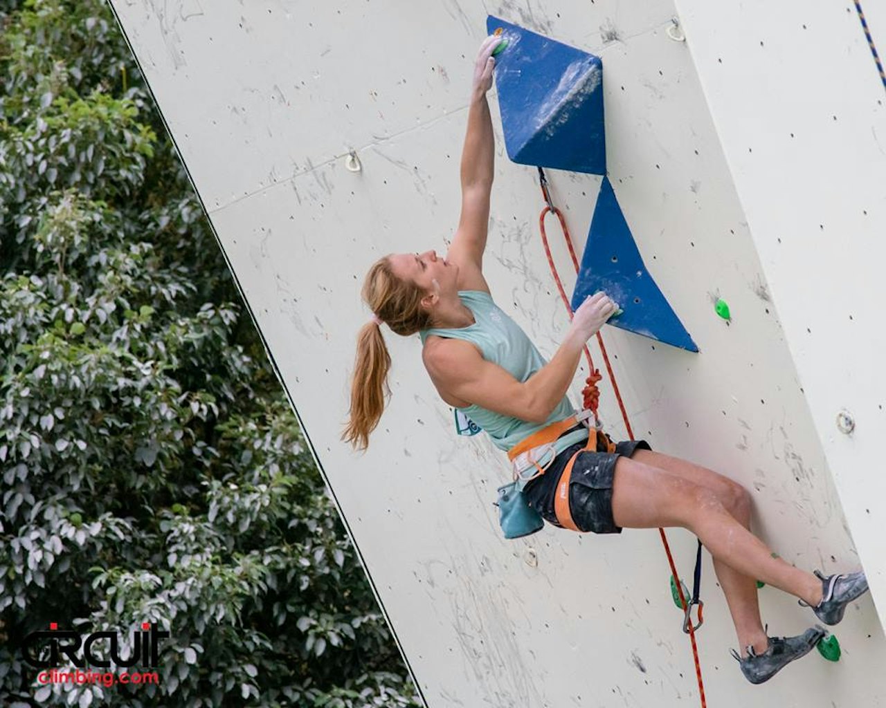 Semifinalen i Wujiang. Foto: Eddie Fowke / The Circuit Climbing  Semifinalen i Wujiang. Foto: Eddie Fowke / The Circuit Climbing