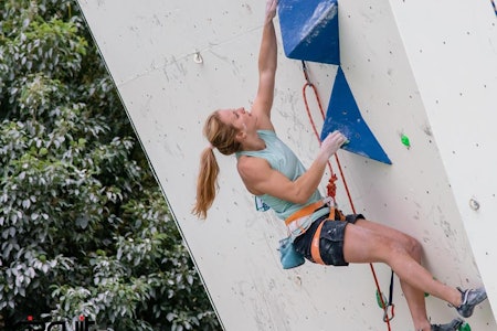 Semifinalen i Wujiang. Foto: Eddie Fowke / The Circuit Climbing  Semifinalen i Wujiang. Foto: Eddie Fowke / The Circuit Climbing