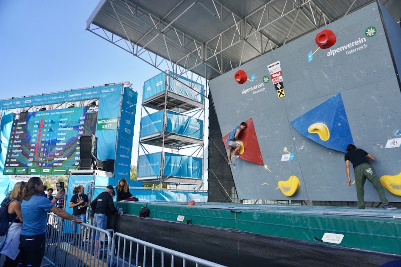 Thilo Schröter på sin siste kvalifiseringsbulder. Foto: TIna Hafsaas Thilo Schröter på sin siste kvalifiseringsbulder. Foto: TIna Hafsaas