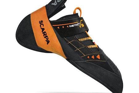 SCARPA INSTINCT VS: God til kanting, smøring og hooking Scarpa Instinct VS klatresko til test