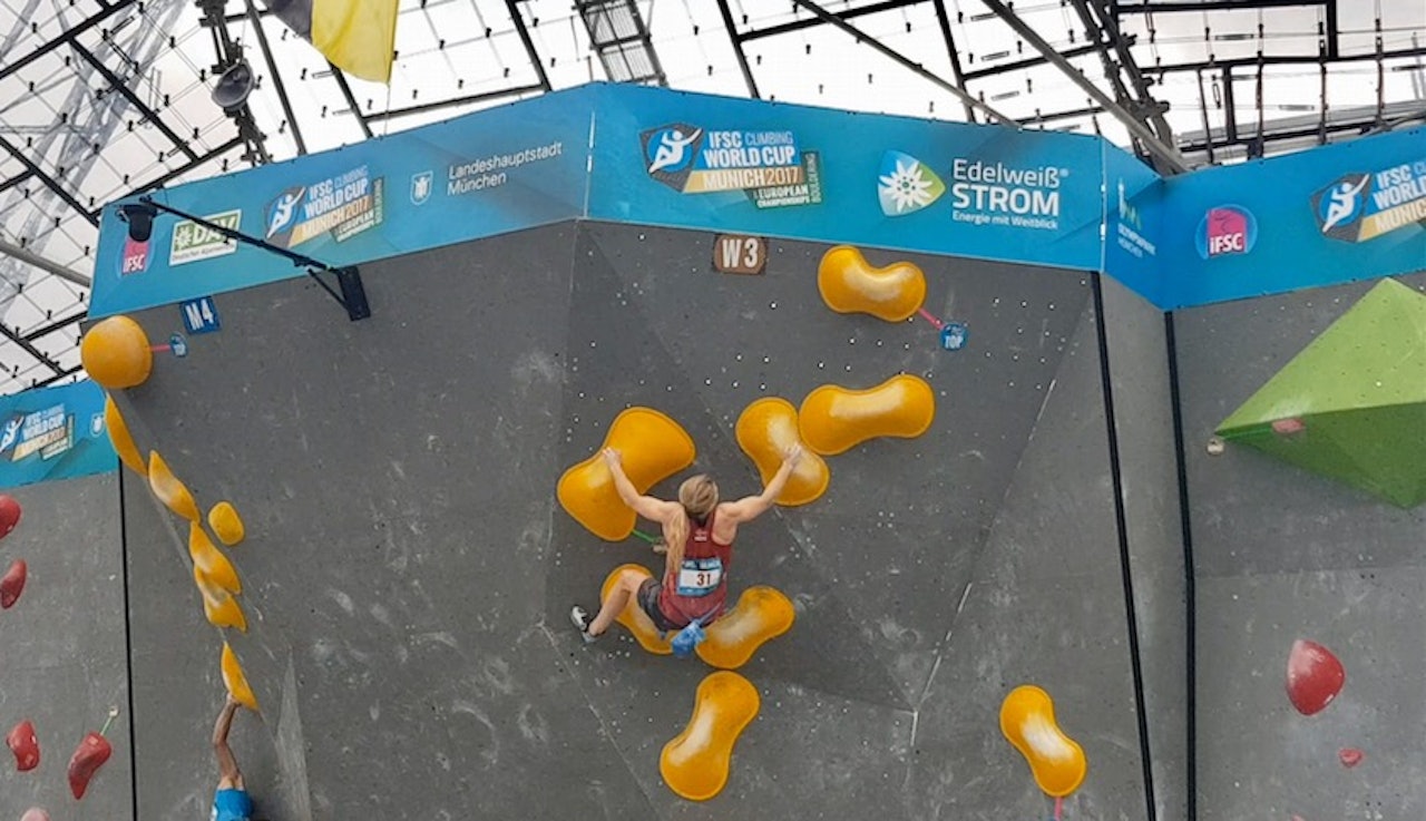 Hannah Midtbø i semifinale i EM. Foto: Patrick Pedersen Hannah Midtbø i semifinale i EM. Foto: Patrick Pedersen