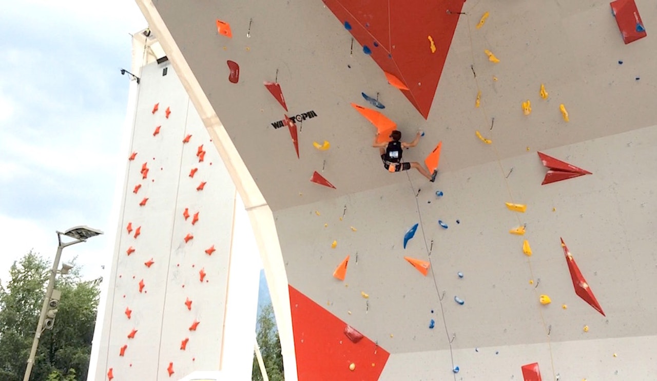 Rolf-Martin Bjørngaard på første kvalifiseringsrute. Foto: Heidi Myklebust Rolf-Martin Bjørngaard på første kvalifiseringsrute. Foto: Heidi Myklebust