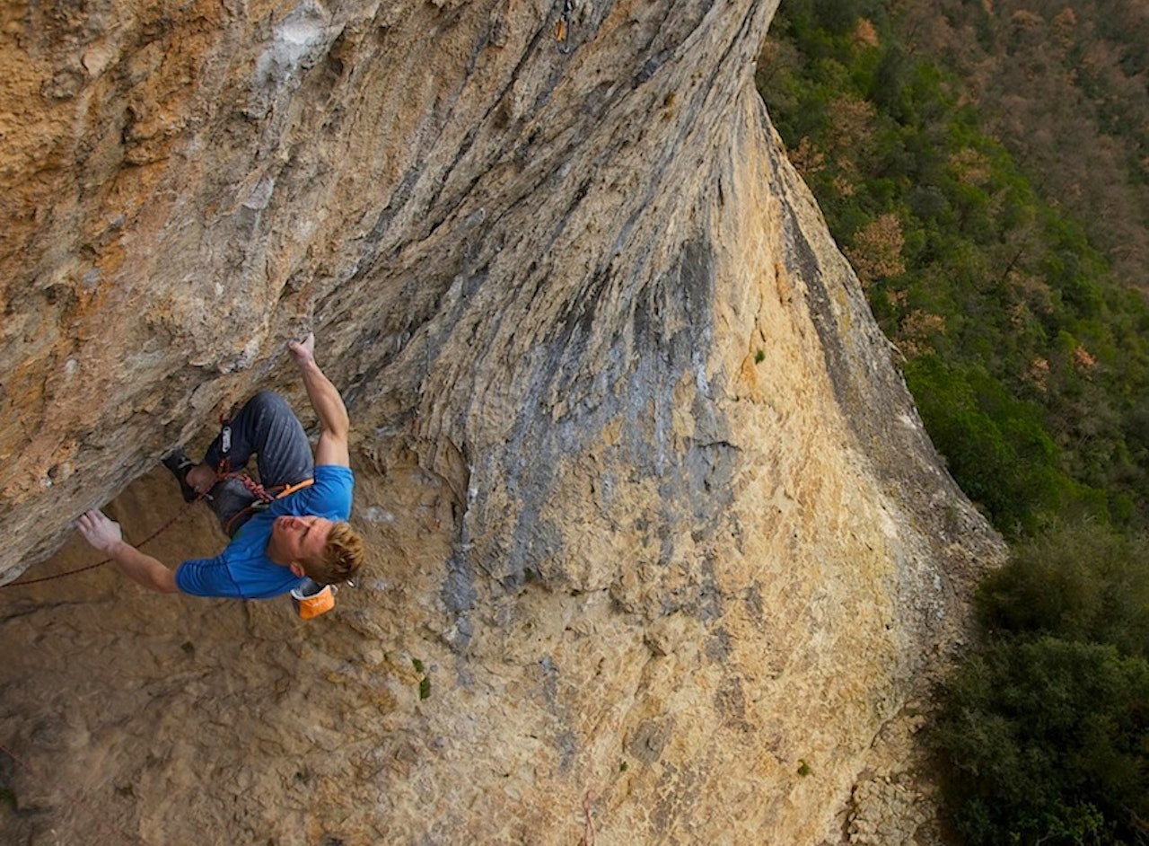Magnus Midtbø rekreasjonsklatrer i Terradets, Spania. Foto: Henning Wang Magnus Midtbø rekreasjonsklatrer i Terradets, Spania. Foto: Henning Wang