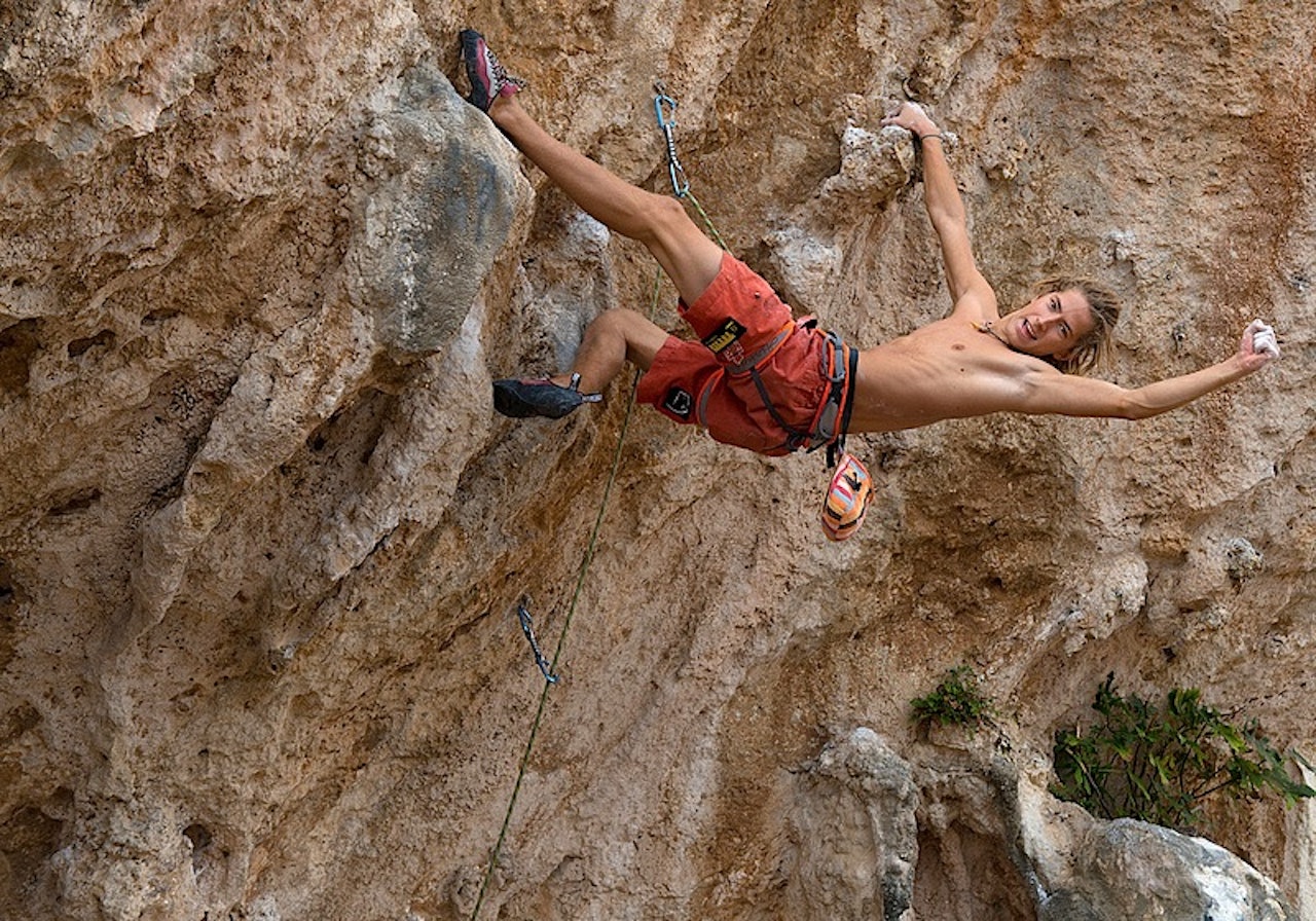 Herman Trosby Nesse på Kalymnos. Foto: Lars Verket Herman Trosby Nesse på Kalymnos. Foto: Lars Verket