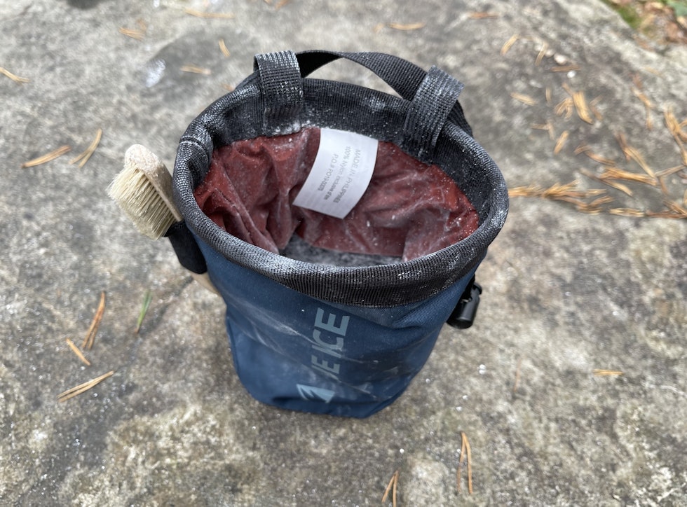 test av Blue ice Saver Chalk Bag
