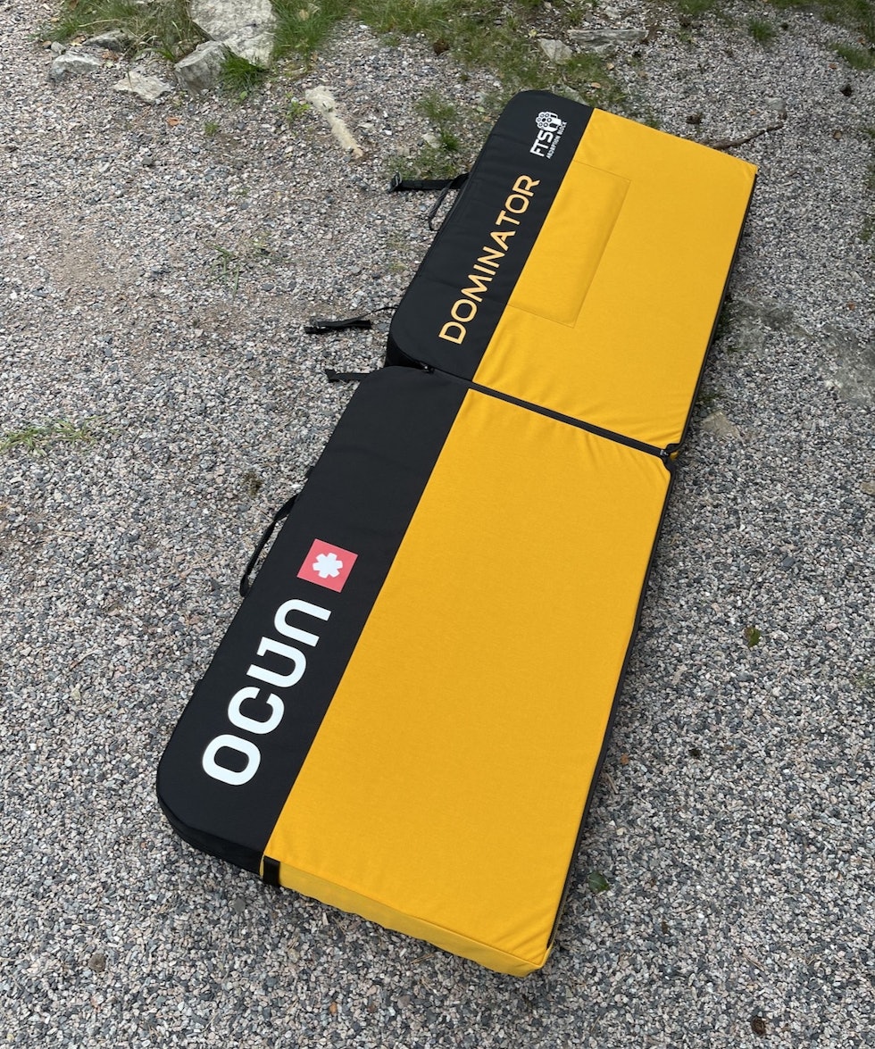 Seng? Jo, her er det bare å legge seg ned og ta seg en blund. test av ocun paddy dominator crashpad