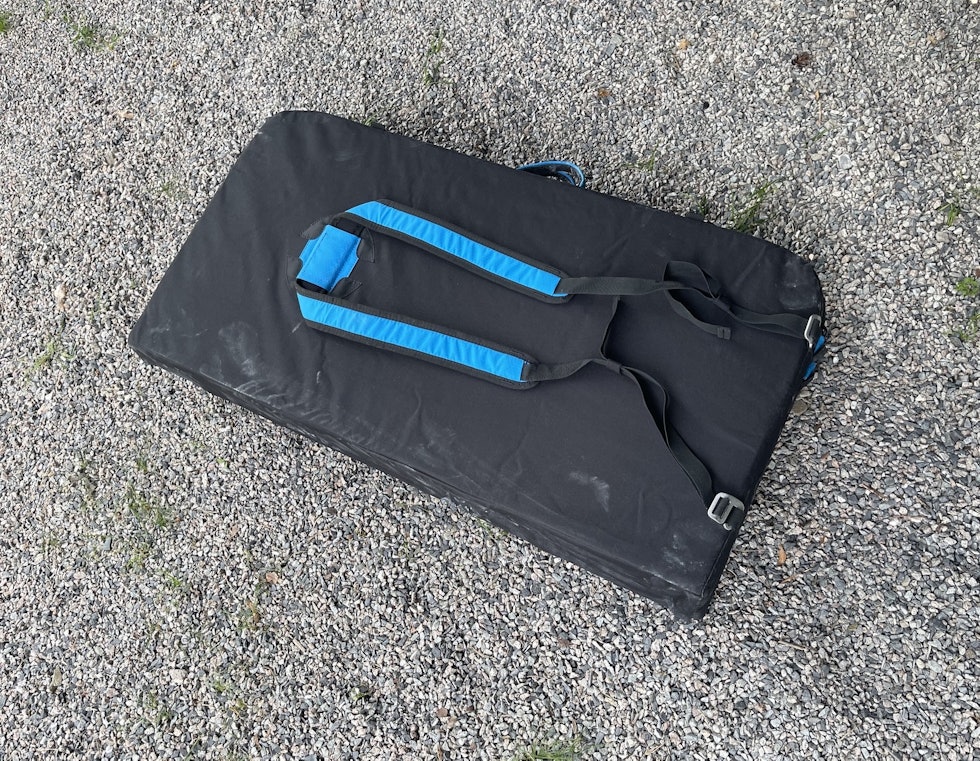 Enkel: Bæresystemet er som for de andre i denne testen; minimalistisk. Foto: Dag Hagen beal air light crashpad