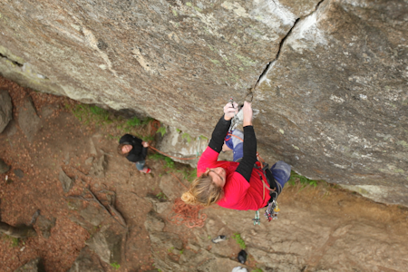 Kristina Pålsgård på Det gylne snitt (8-), Hauktjern. Foto: Dag Hagen