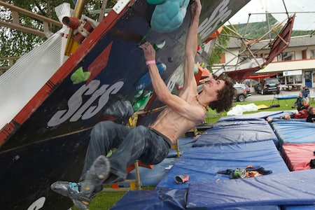 Verdensstjernen Adam Ondra var på Veko i fjor. Foto: Dag Hagen Verdensstjernen Adam Ondra var på Veko i fjor. Foto: Dag Hagen