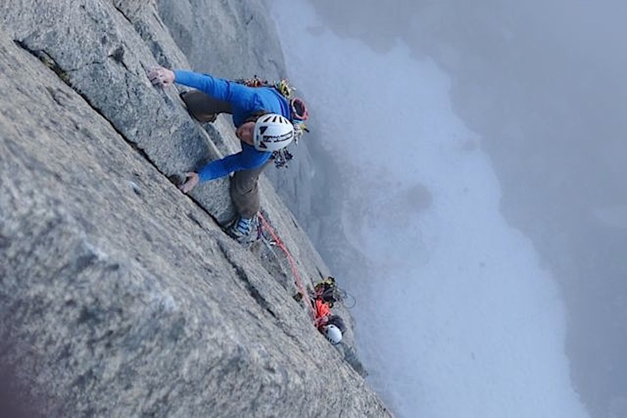 Thomas Meling leder tredje taulengde (7+) på Ikaros. Foto: Espen Jensen Thomas Meling leder tredje taulengde (7+) på Ikaros. Foto: Espen Jensen