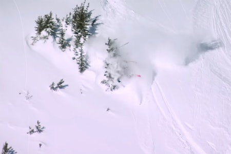 TOPP TI: Se de verste kræsjene fra Freeride World Tour i år. Foto: Skjermdump FWT