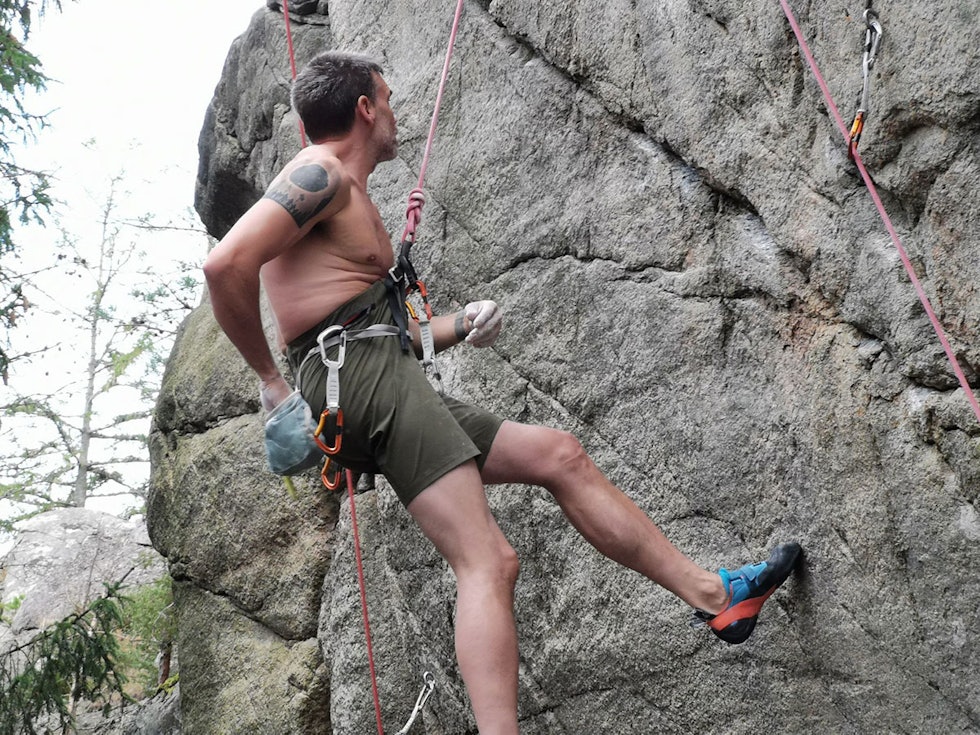Testing av Mammut Realization shorts Test Mammut Realization shorts