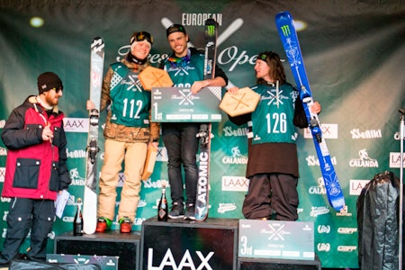 SØLV: Felix Usterud imponerte med sølv i European Open. Foto: Nor Freeski SØLV: Felix Usterud imponerte med sølv i European Open. Foto: Nor Freeski