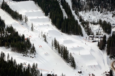 Varingskollen alpinsenter park jibbing guide