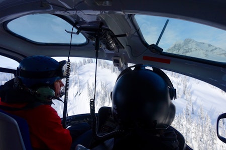 Heli med Capow guiding. Foto: Andreas Dalen Heli med Capow guiding. Foto: Andreas Dalen