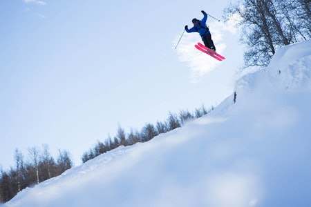 Hallingskarvet er bare slått av Hemsedal i konkurransen om å være Buskeruds beste freeride - anlegg. Foto: Tore Meirik Hallingskarvet freeride frikjøring ski fri flyt guide alpint
