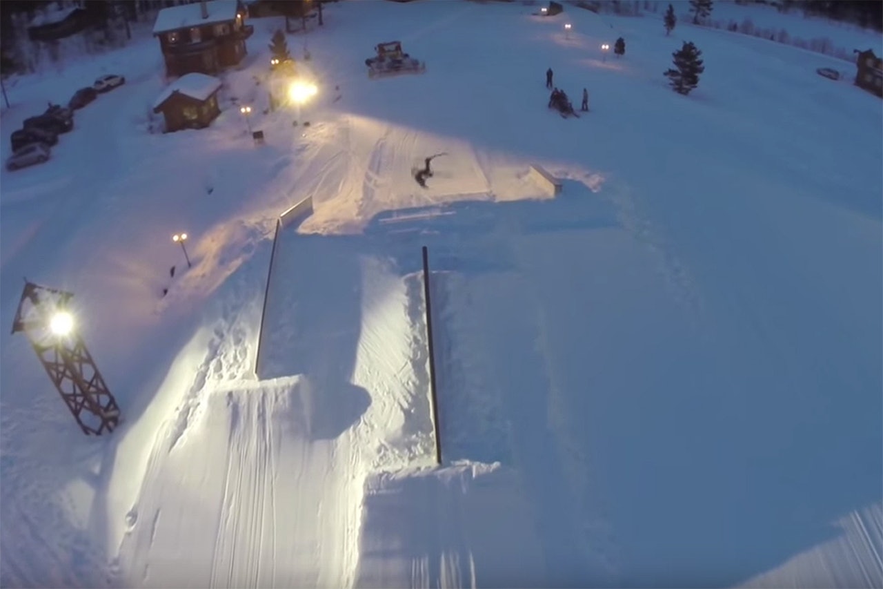 BRAKK: Jon Olsson fikk brudd i ryggen på tre plasser. Foto: Skjermdump BRAKK: Jon Olsson fikk brudd i ryggen på tre plasser. Foto: Skjermdump