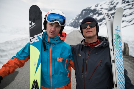 TOK MANNEPRØVEN: Carl Peder Engeset og vikarierende mentor Fred Syversen. Bilde: Christian Nerdrum TOK MANNEPRØVEN: Carl Peder Engeset og vikarierende mentor Fred Syversen. Bilde: Christian Nerdrum