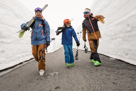 TRIO: Fredrik Luytkis, sønnen Storm og frikjører Carl Peder Engeset. Foto: Christian Nerdrum TRIO: Fredrik Luytkis, sønnen Storm og frikjører Carl Peder Engeset. Foto: Christian Nerdrum