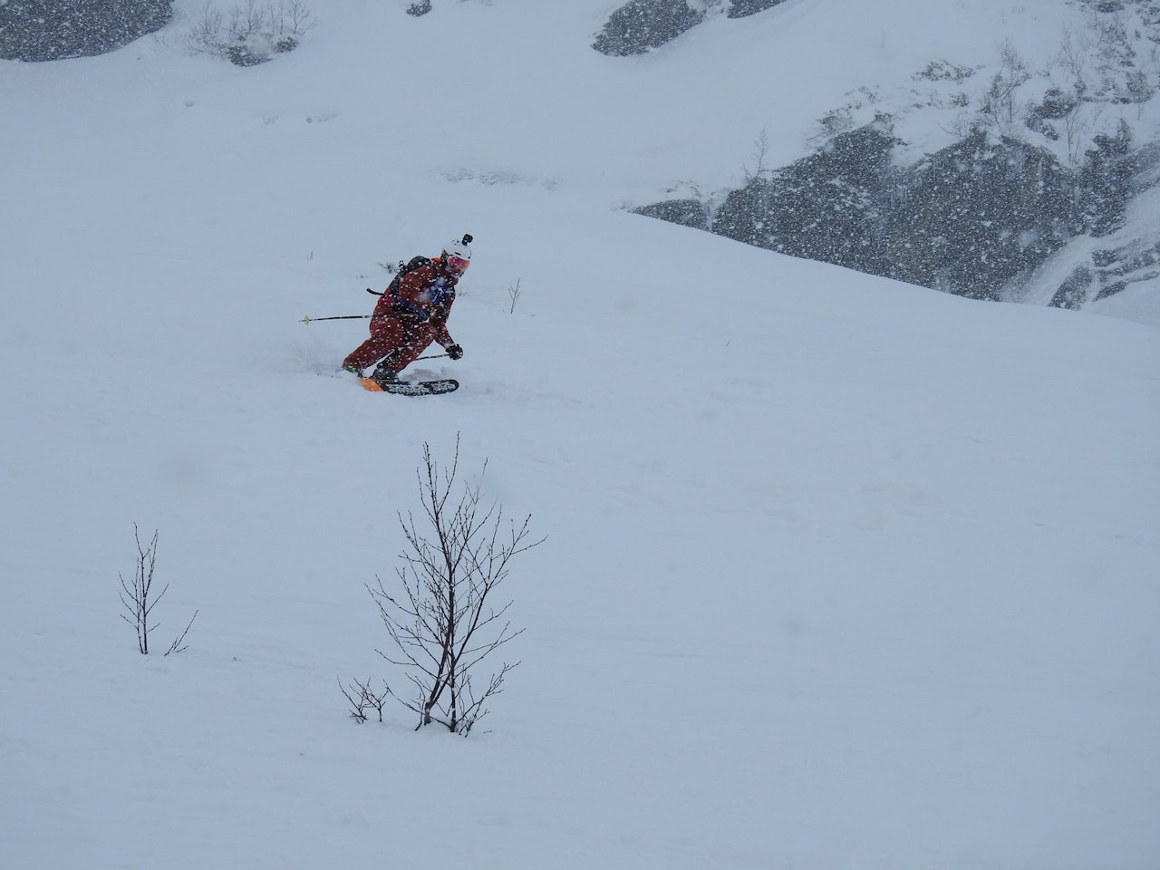 SHREDDERS: Skikjørerne sendte hardt og kjørte solid under årets konkurranse. Foto: Oddvar Bratteteig SHREDDERS: Skikjørerne sendte hardt og kjørte solid under årets konkurranse. Foto: Oddvar Bratteteig