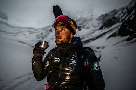 REKORD: Andrzej Bargiel har slått den nye fjellrekorden.