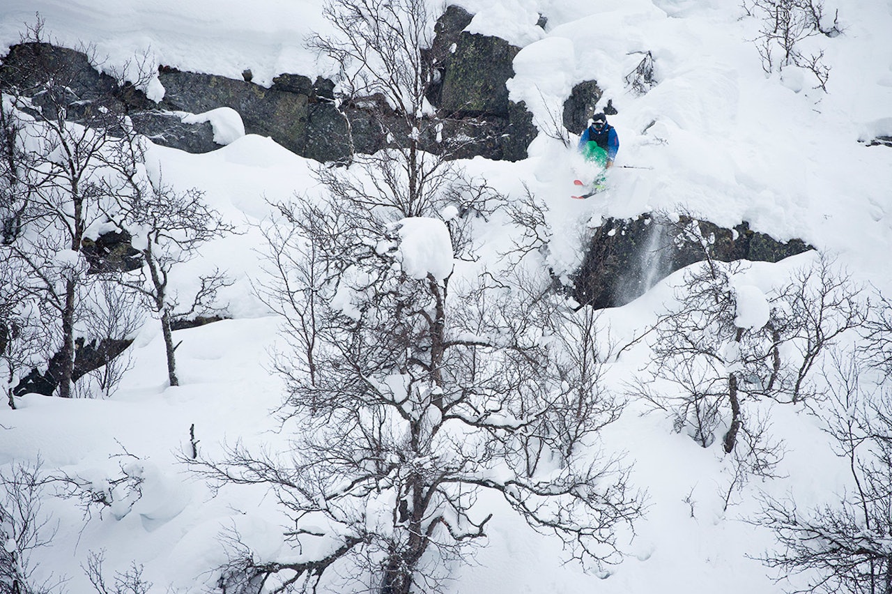 RAUDALEN: Her er Fri Flyts redaktør Henning Reinton i Raudalen. Foto: Vegard Breie RAUDALEN: Her er Fri Flyts redaktør Henning Reinton i Raudalen. Foto: Vegard Breie