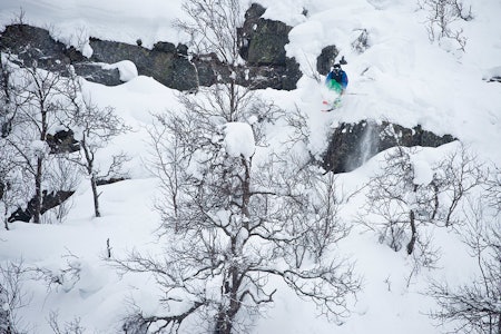 RAUDALEN: Her er Fri Flyts redaktør Henning Reinton i Raudalen. Foto: Vegard Breie RAUDALEN: Her er Fri Flyts redaktør Henning Reinton i Raudalen. Foto: Vegard Breie