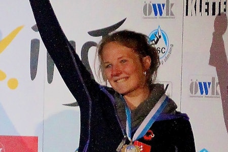 Ny tredjeplass til Tina Hafsaas i italienske Meran. Bildet er fra junior-VM i Imst i august. Foto: Stian Christophersen Ny tredjeplass til Tina Hafsaas i italienske Meran. Bildet er fra junior-VM i Imst i august. Foto: Stian Christophersen