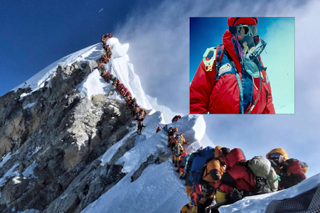 Mount Everest oksygen Nepal