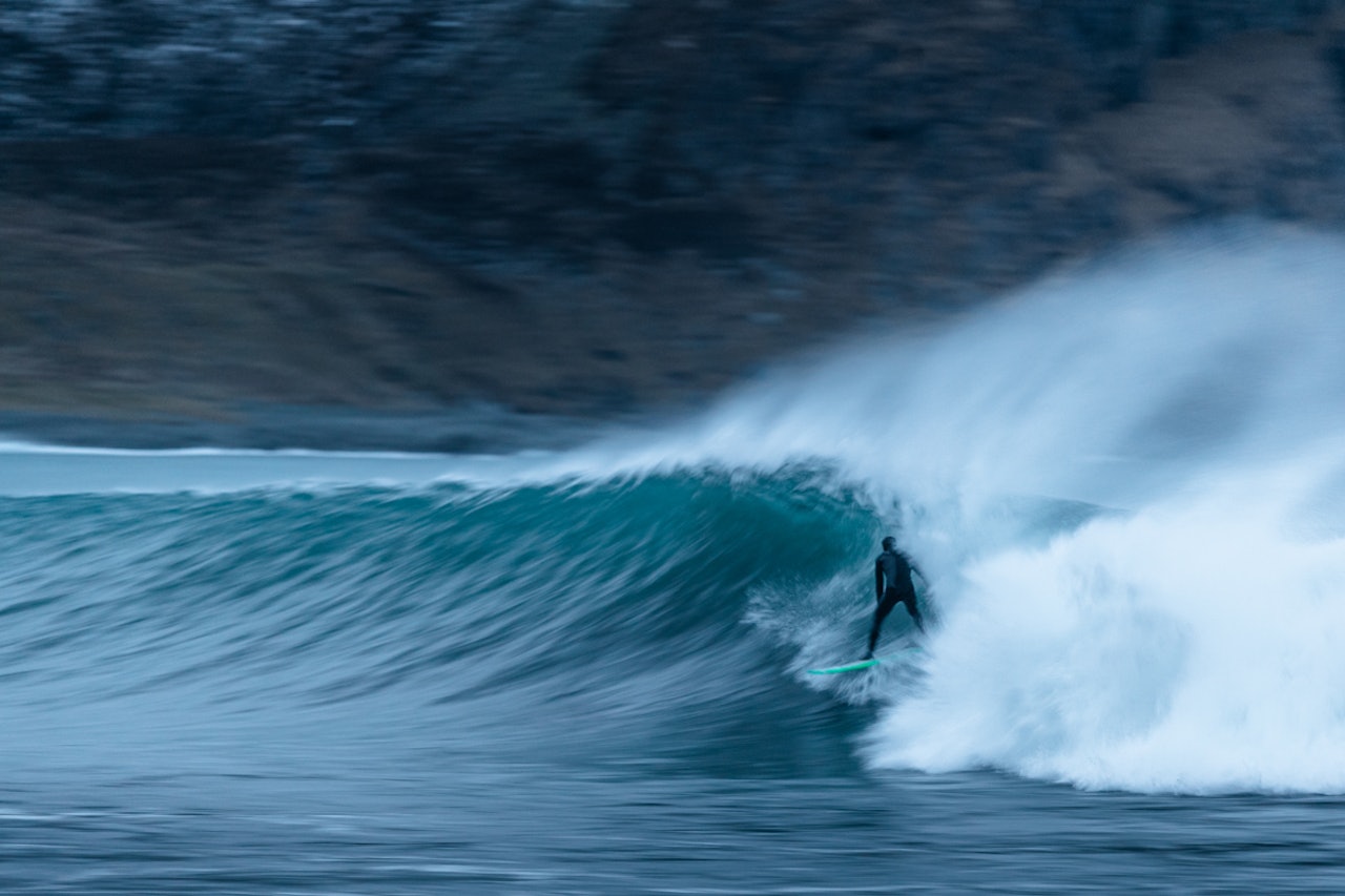 Foto Unstad surfing