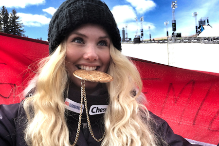 Silje Norendal kunne bite i sitt tredje strake X Games-gull i slopestyle. Foto: Snowboardforbundet Silje Norendal kunne bite i sitt tredje strake X Games-gull i slopestyle. Foto: Snowboardforbundet