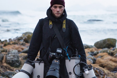 DETALJER: Les hvordan de klarte å ta nordlys-bildet i Lofoten. Foto: Mats Grimsæth / Red Bull Content Pool DETALJER: Les hvordan de klarte å ta nordlys-bildet i Lofoten. Foto: Mats Grimsæth / Red Bull Content Pool