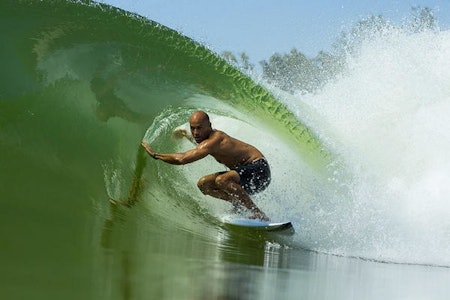 KUNSTIG: Slik ser bølgen Slater har bygget ut. Foto: Skjermdump KUNSTIG: Slik ser bølgen Slater har bygget ut. Foto: Skjermdump