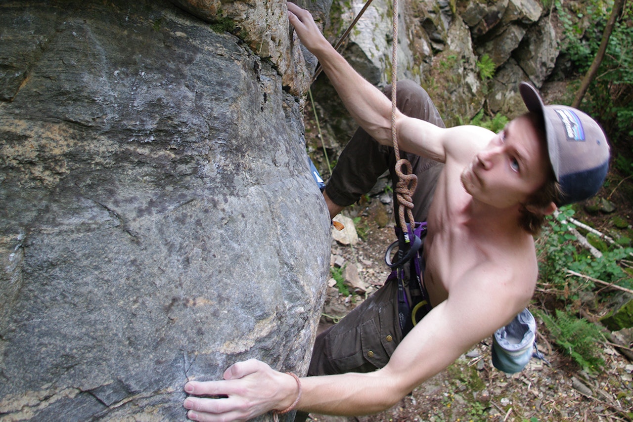 Trening klatring