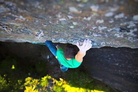 Kroppen belastes hardt under klatring, og sjansen for skader er stadig tilstede. Foto: Stian Christophersen Kroppen belastes hardt under klatring, og sjansen for skader er stadig tilstede. Foto: Stian Christophersen