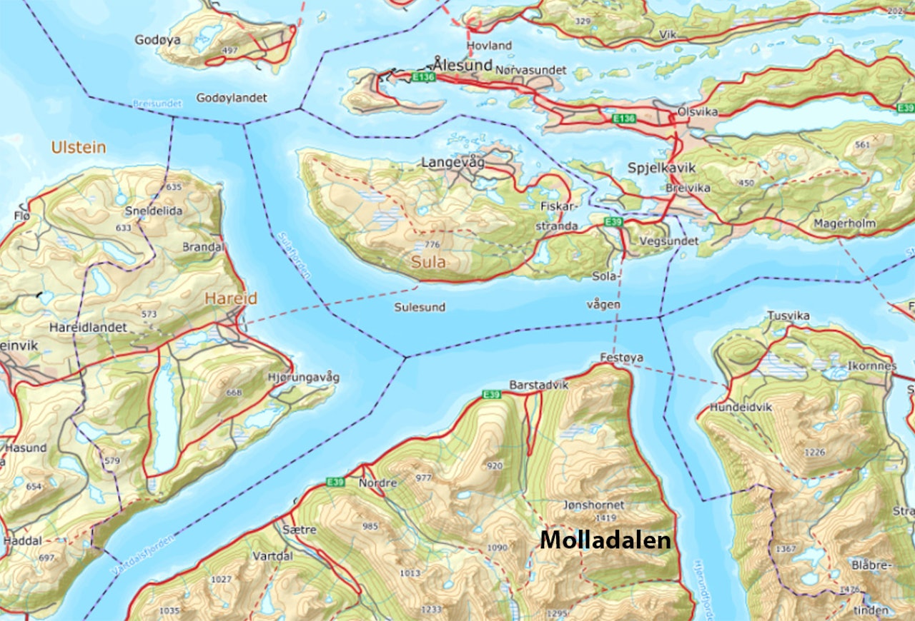 ULYKKE: Mannen kom fra rappelleringsulykken i Molladalen med bruddskader i beinet. ulykke molladalen