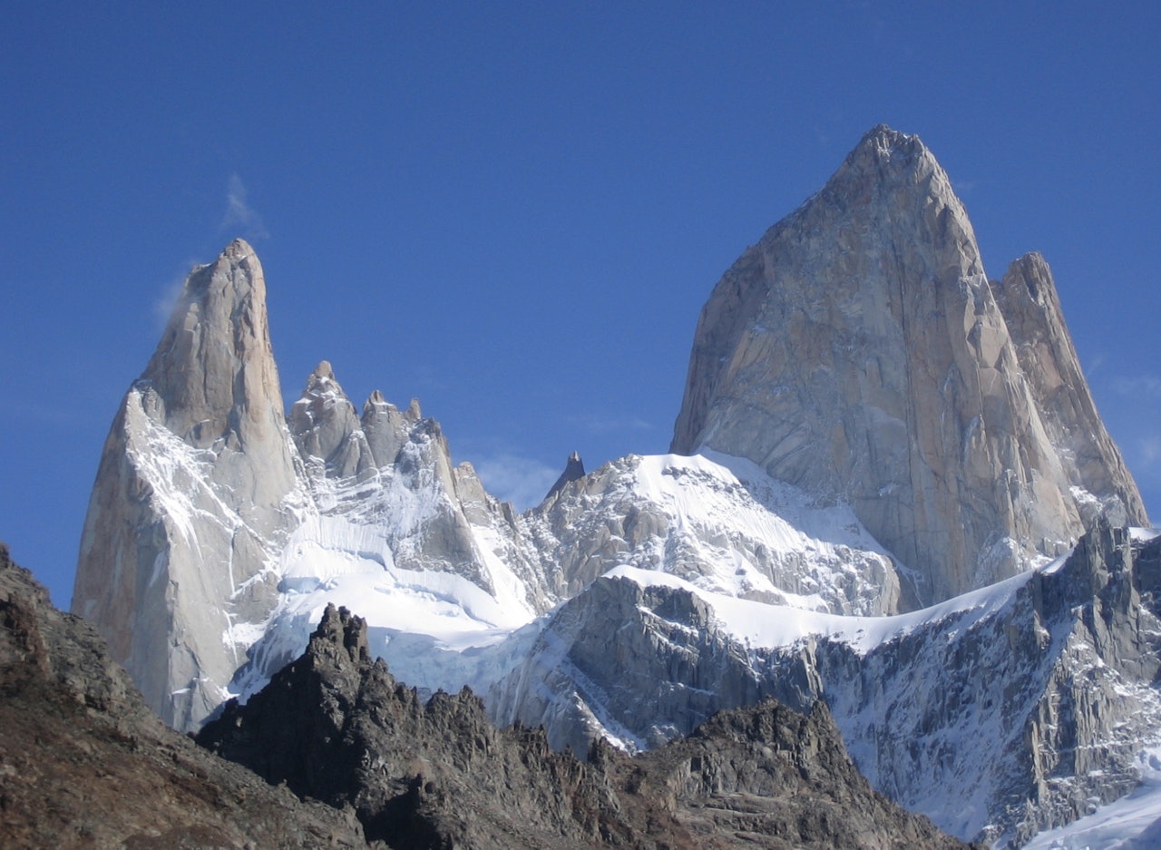 Mektige Fitz Roy i Patagonia. Foto: Wikipedia