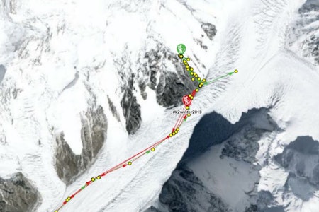 Så langt har ekspedisjonen kommet den 24. januar. Grafisk oppsett fra nettsiden russianclimb.com. Så langt har ekspedisjonen kommet den 24. januar. Grafisk oppsett fra nettsiden russianclimb.com.