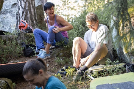 ØSTMARKA BULDREMARATON: God stemning på årets Østmarka Buldremaraton. Foto: Tina Jørgensen ØSTMARKA BULDREMARATON: God stemning på årets Østmarka Buldremaraton. Foto: Tina Jørgensen