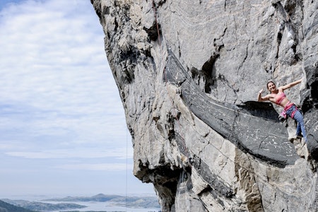 MASSIH ATTACK: Ragnild på Massih Attack i Flatanger. Foto: Ulf Egeberg Flatanger Ragnhild Eriksrud