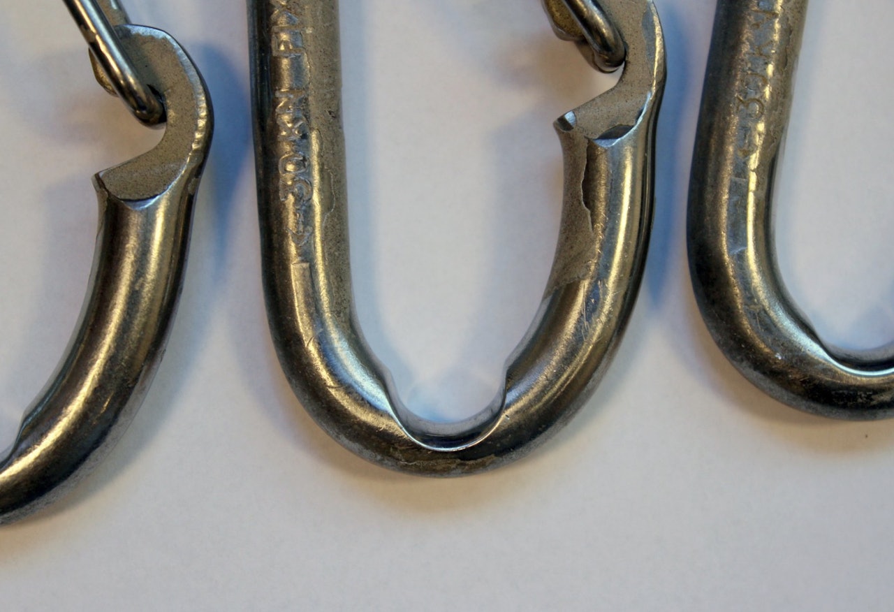 Slitte ankere på Hauktjern utenfor Oslo er nå byttet. Foto: Kolsås Klatreklubb (KKK) Slitte ankere på Hauktjern utenfor Oslo er nå byttet. Foto: Kolsås Klatreklubb (KKK)