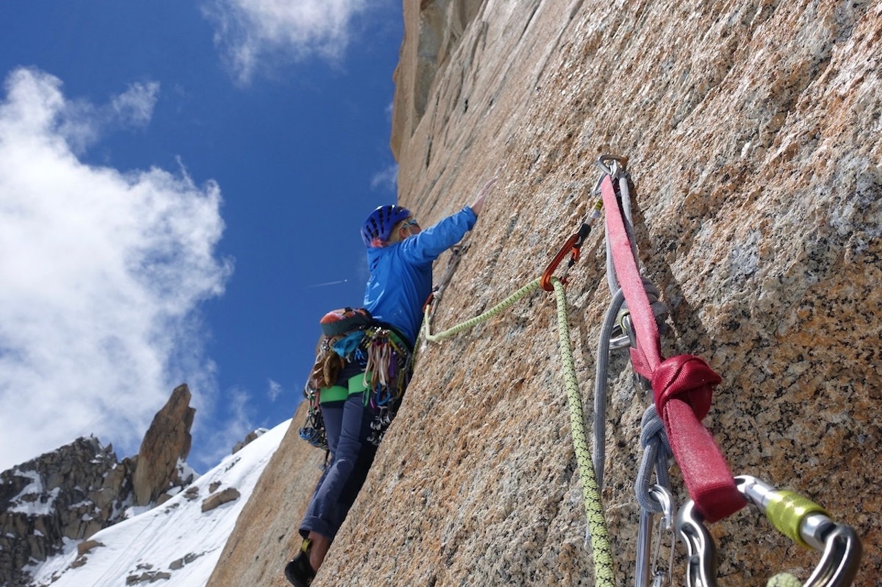 Karin Bergbjørn, klatring, oppdrift, fjell 