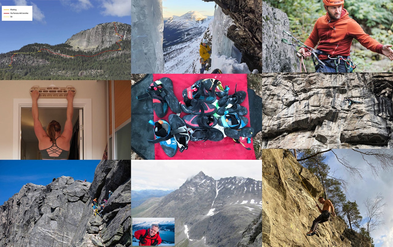 MEST LEST I APRIL: Mye rart på listen over de mest leste artiklene på norsk-klatring.no sist måned. klatring