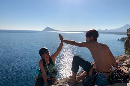 Paula Volder og Sverre Jordbakke i Spania på tur i 2019.  Paula og Sverre i Spania 2019.