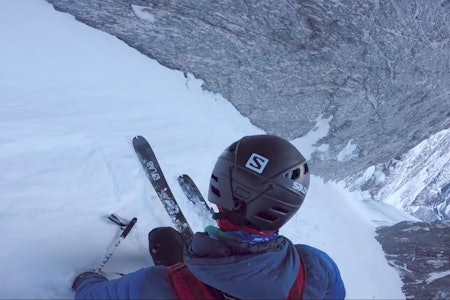 Kilian Jornets nedkjøring av Fivaruta. Foto: Skjermdump fra filmen Kilian Jornets nedkjøring av Fivaruta. Foto: Skjermdump fra filmen