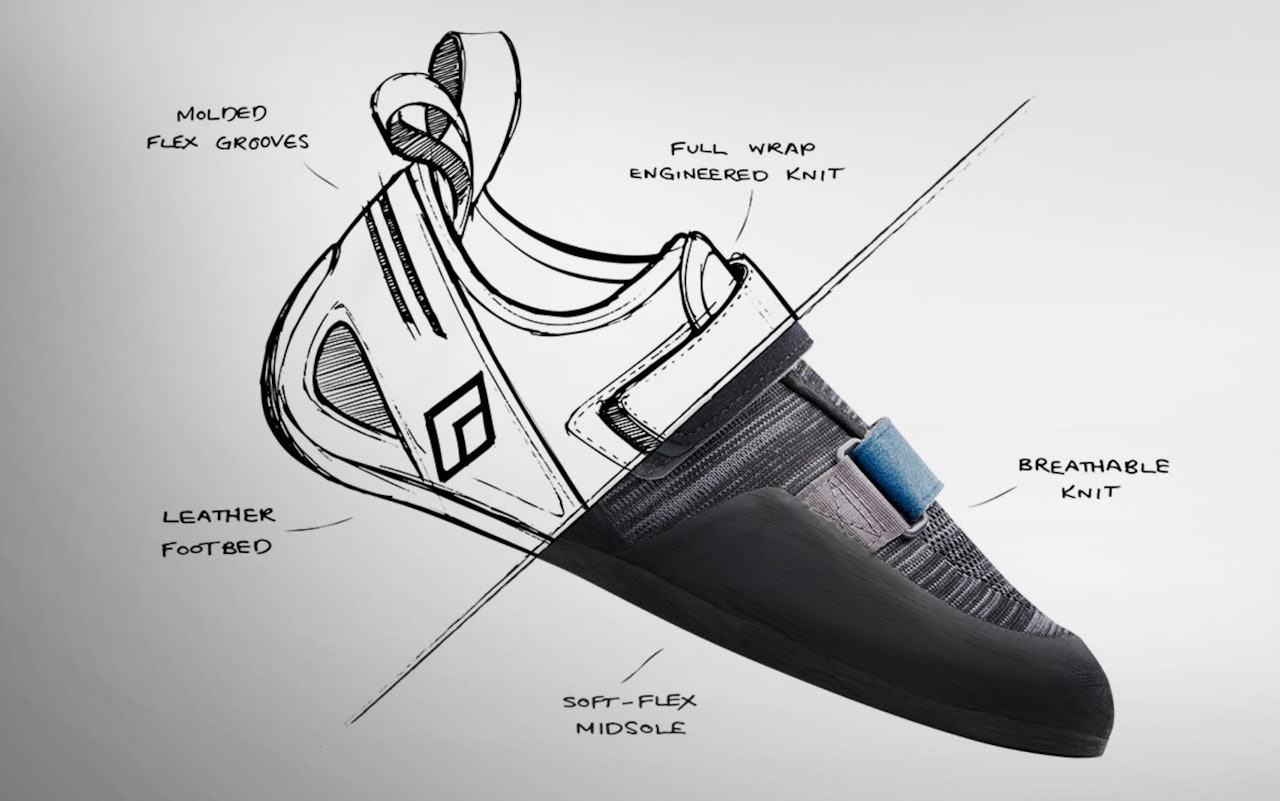 Black Diamond Momentum klatresko. Black Diamond Momentum klatresko.