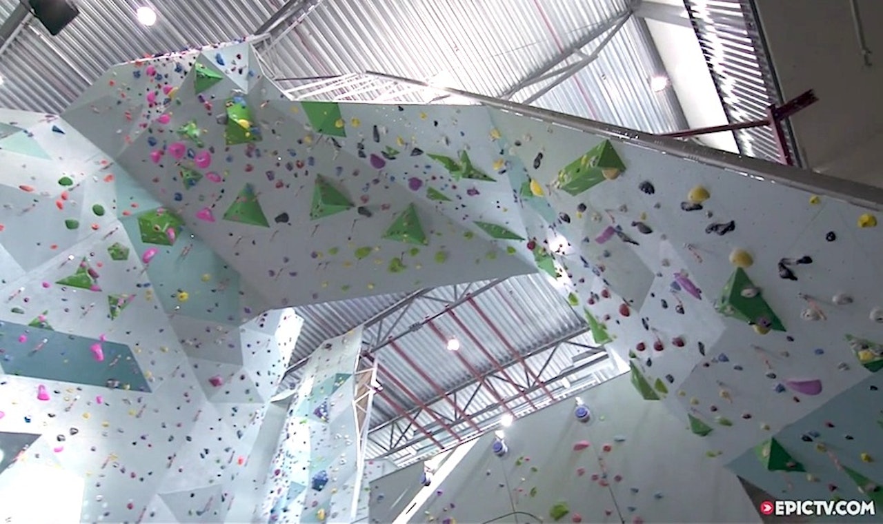 Oslo Klatresenter. Skjermdump fra Epic TV. Oslo Klatresenter. Skjermdump fra Epic TV.