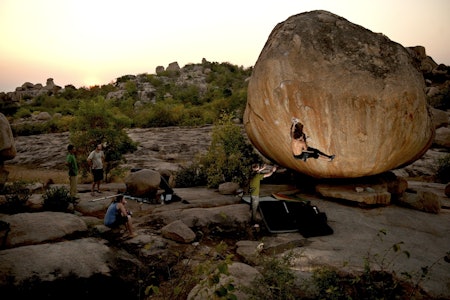 Eivind Wang på Middle Way (8A). Foto: Dag Hagen Eivind Wang på Middle Way (8A). Foto: Dag Hagen