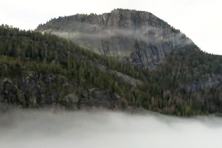 GIR SEG IKKE: Sigdal aktiv gir ikke opp planene om via ferrata på Andersnatten, selv om fylkets første tilbakemelding var av det lunkne slaget. Foto: Sigdal aktiv via ferrata Andersnatten