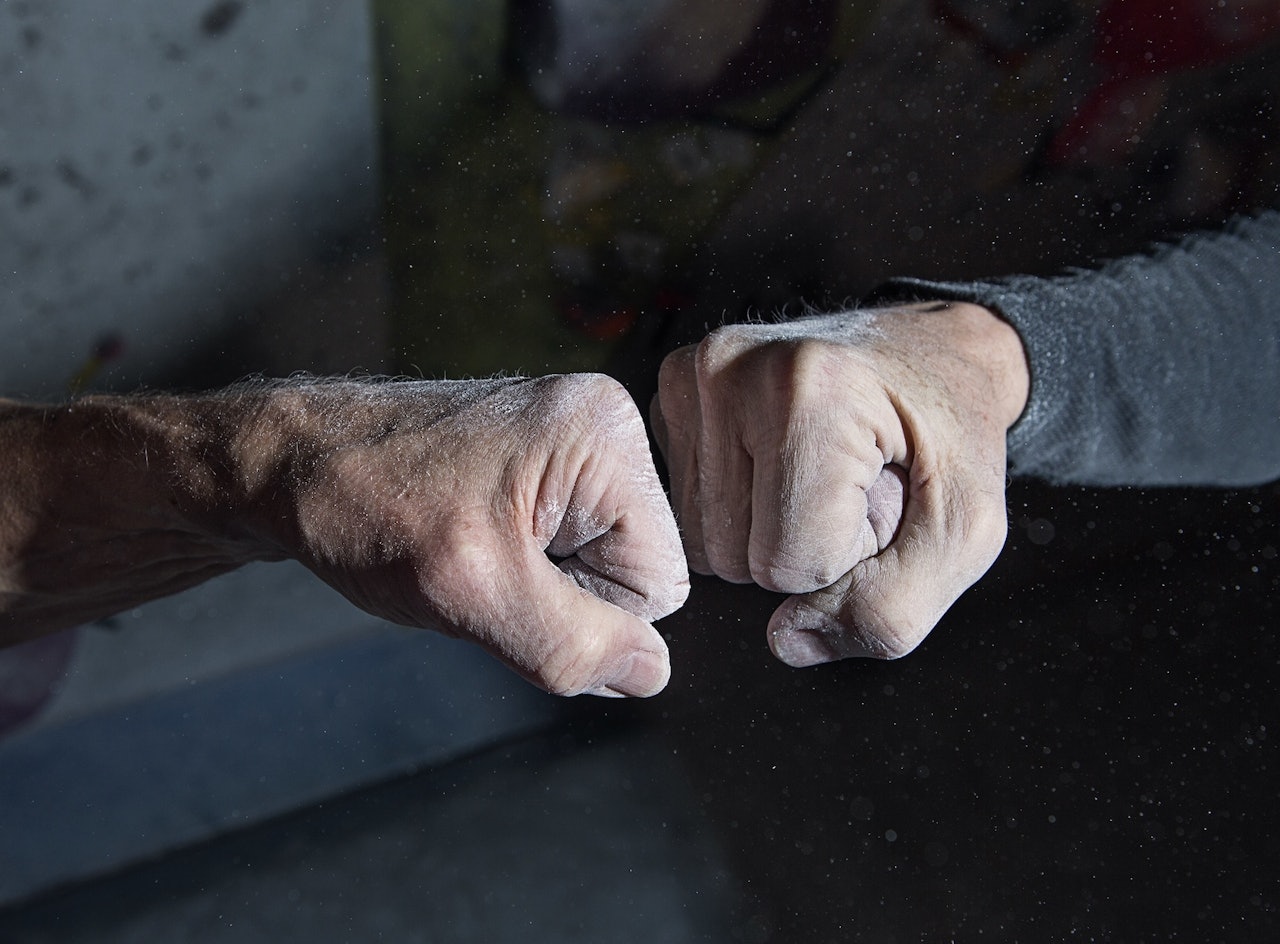 På Klatreverket møtes en gjeng unge 70- og 80-åringer flere ganger i uken. Foto: Hanna Jordan På Klatreverket møtes en gjeng unge 70- og 80-åringer flere ganger i uken. Foto: Hanna Jordan